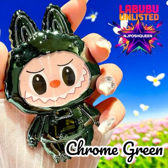 LABUBU Foldable Rotating Phone Stand with Mirror & Surprise Bonus Gift - Picture 9 of 11